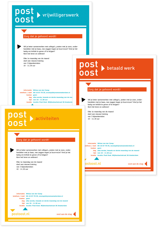 kalter ontwerpen | post oost